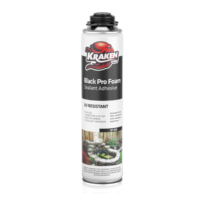 Pro Black Foam Waterfall & Landscape Adhesive Sealant